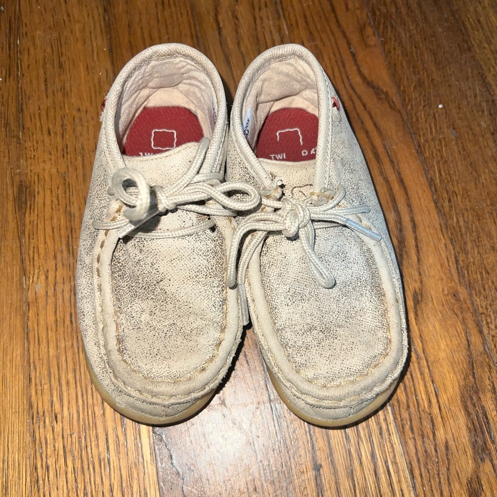 Twisted X Kids' Tan Moccasins